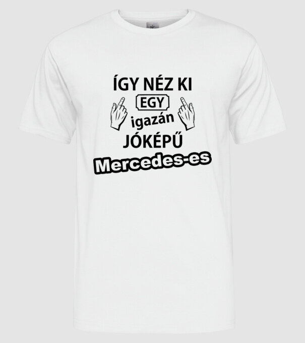  minta fehér pólón
