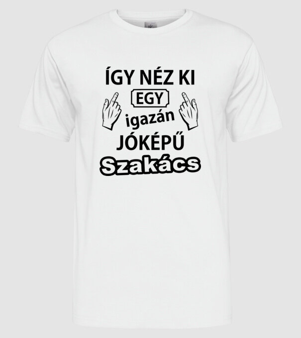  minta fehér pólón