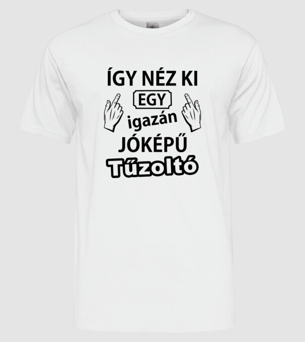  minta fehér pólón
