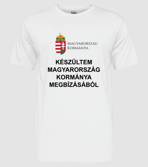  minta fehér pólón