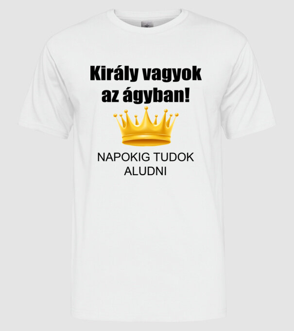  minta fehér pólón