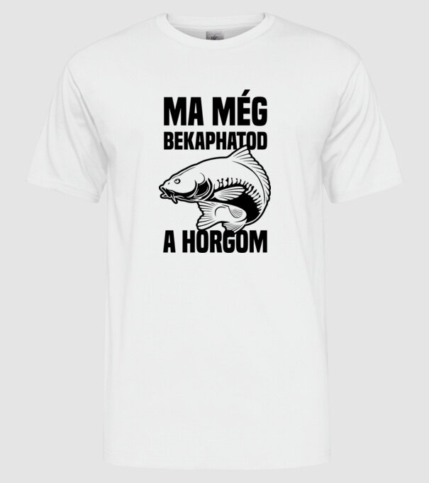  minta fehér pólón