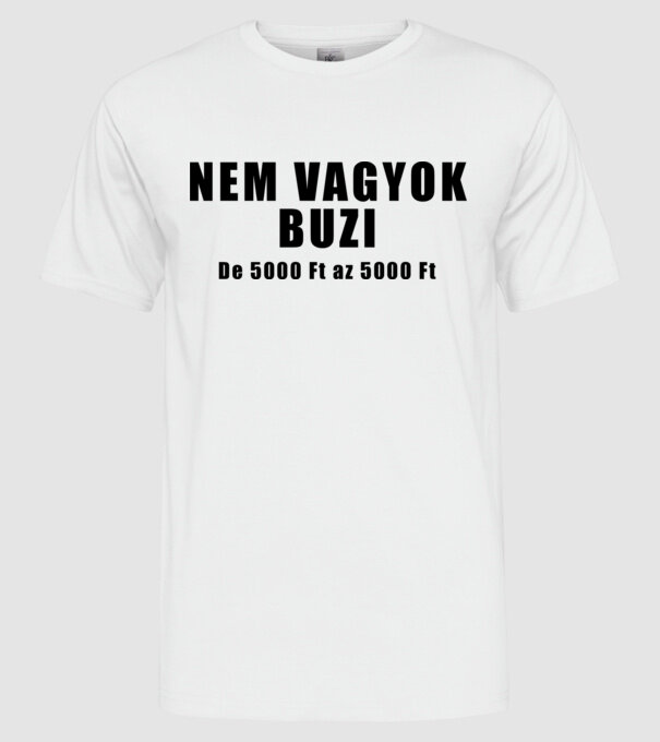  minta fehér pólón