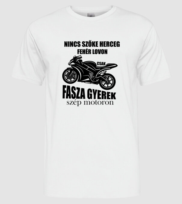  minta fehér pólón