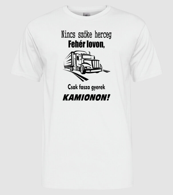  minta fehér pólón