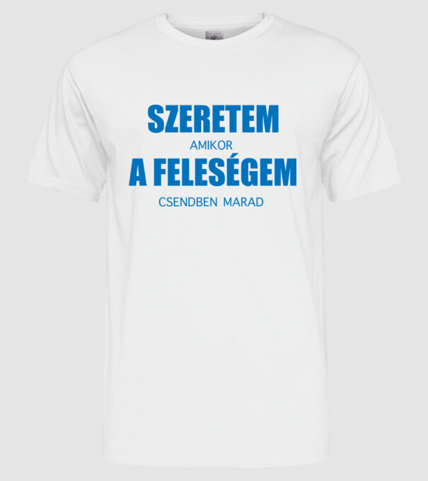  minta fehér pólón