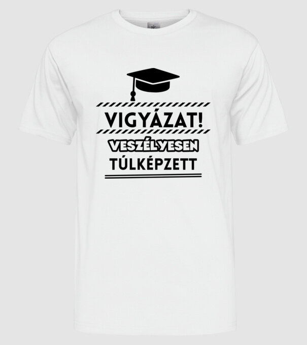  minta fehér pólón