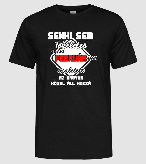  minta fekete pólón