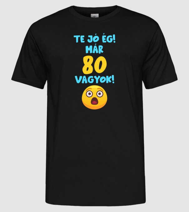  minta fekete pólón