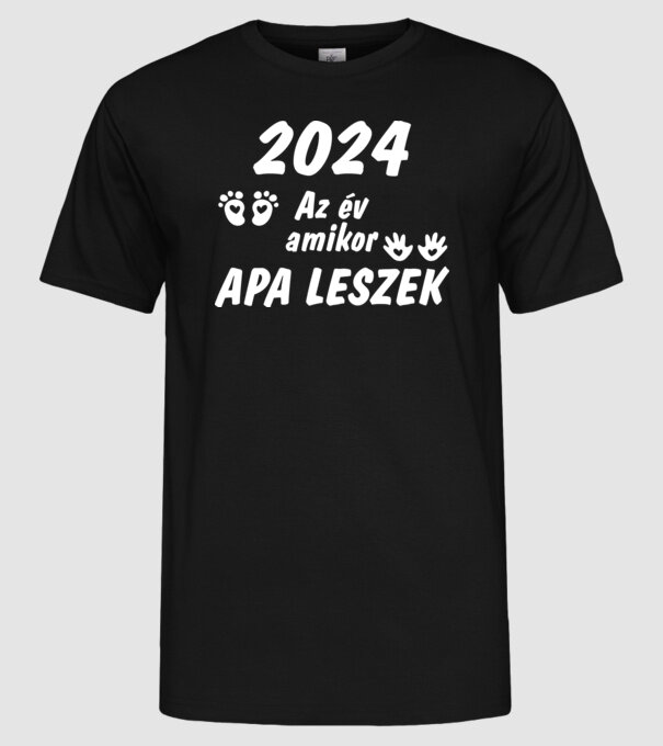  minta fekete pólón