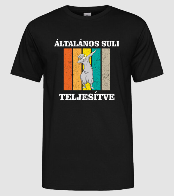  minta fekete pólón