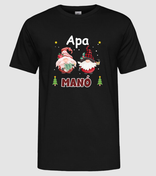  minta fekete pólón