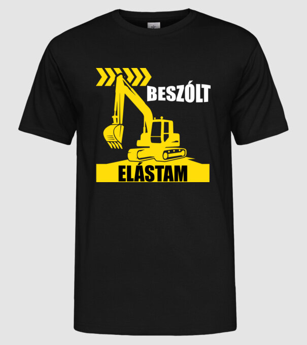  minta fekete pólón