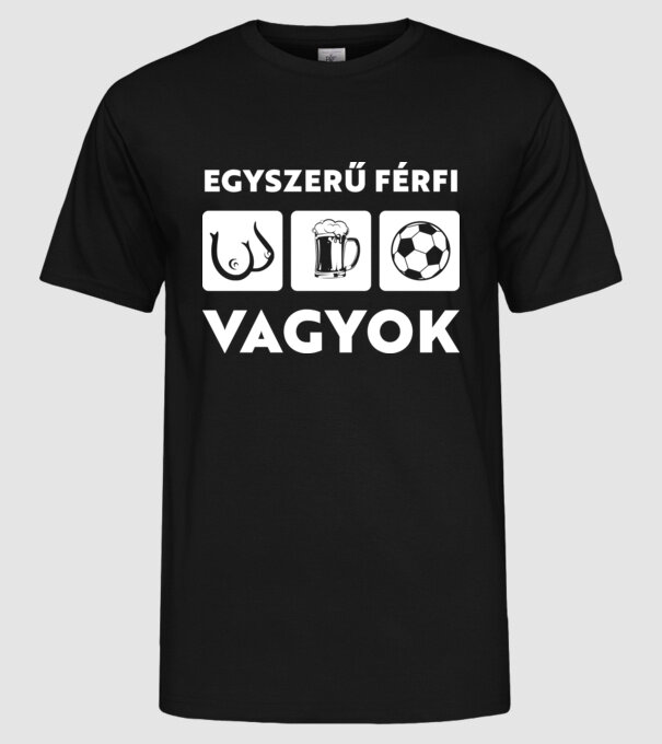  minta fekete pólón