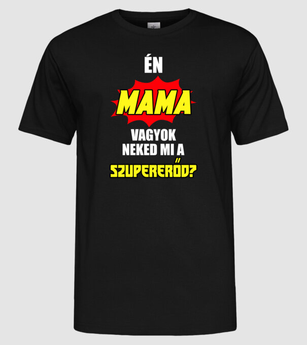  minta fekete pólón