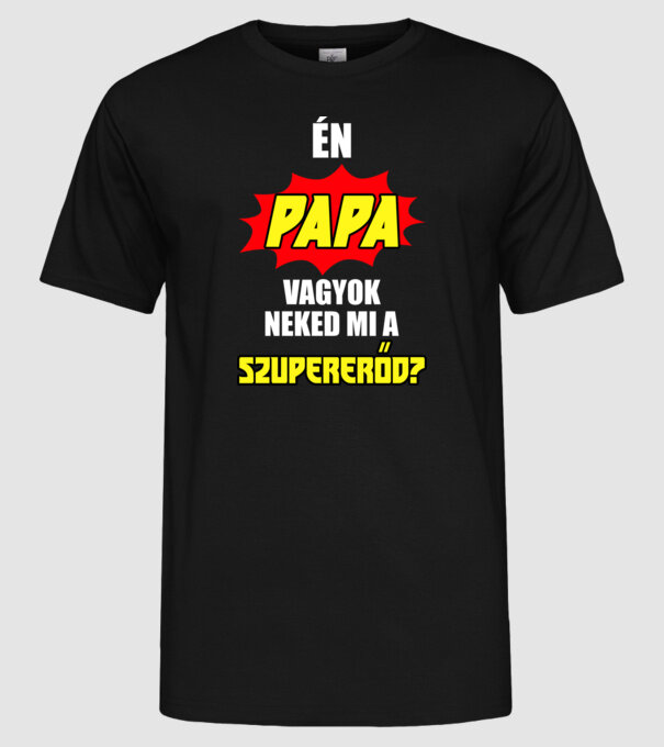  minta fekete pólón