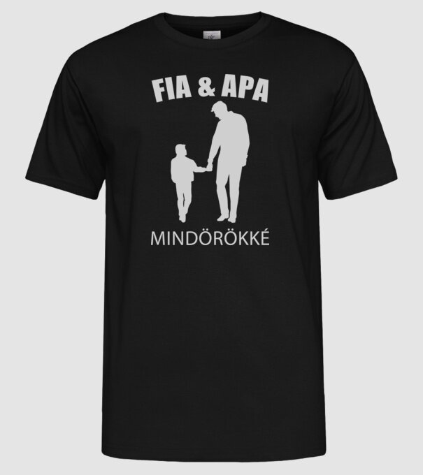  minta fekete pólón