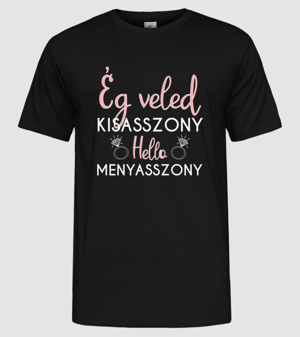  minta fekete pólón