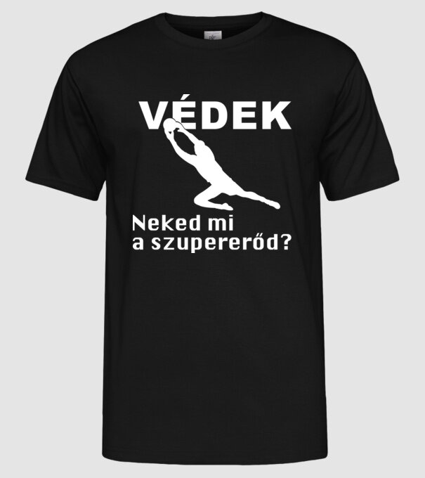  minta fekete pólón