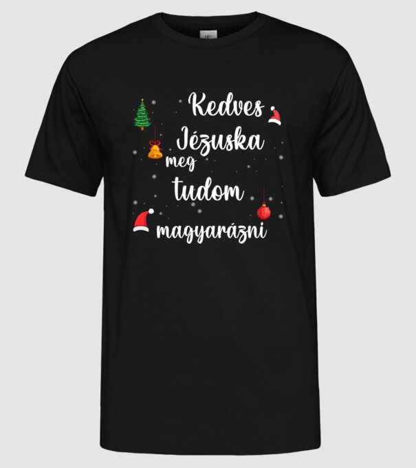  minta fekete pólón