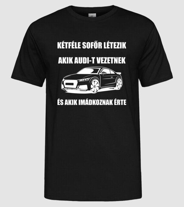  minta fekete pólón