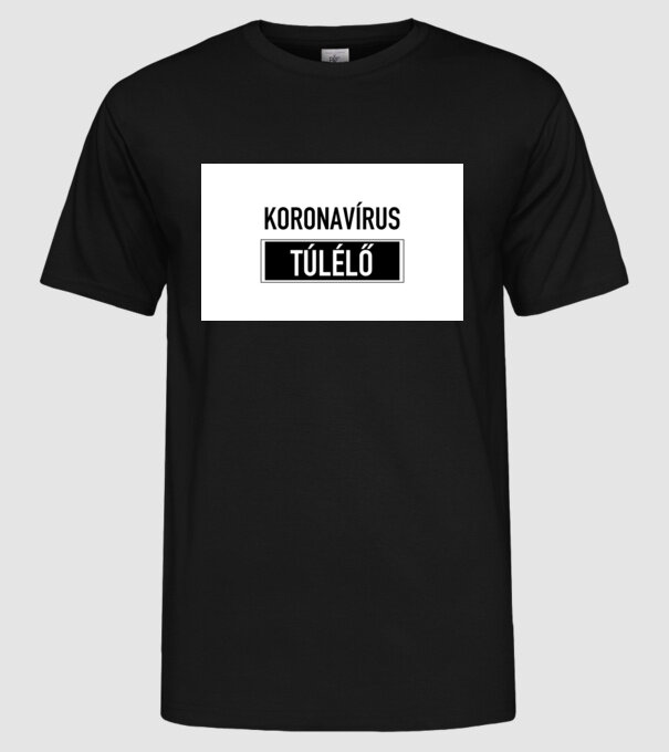  minta fekete pólón