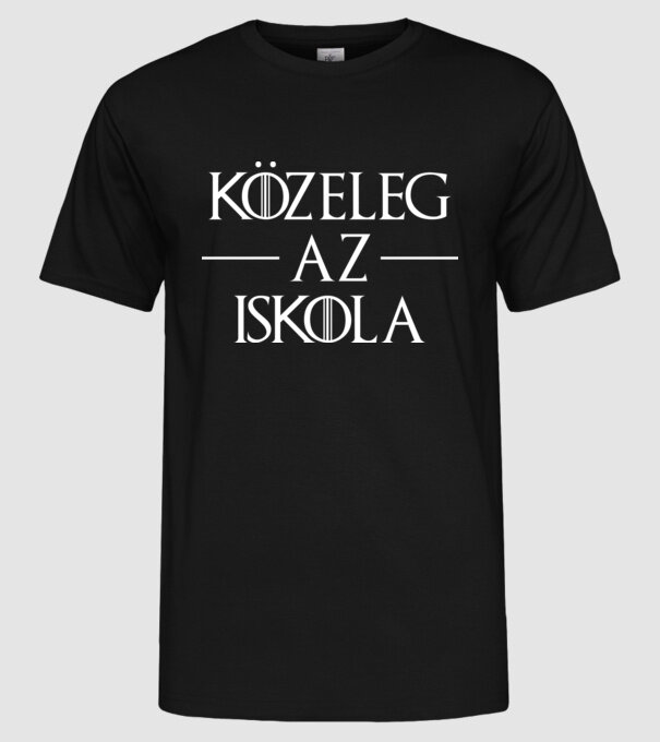  minta fekete pólón