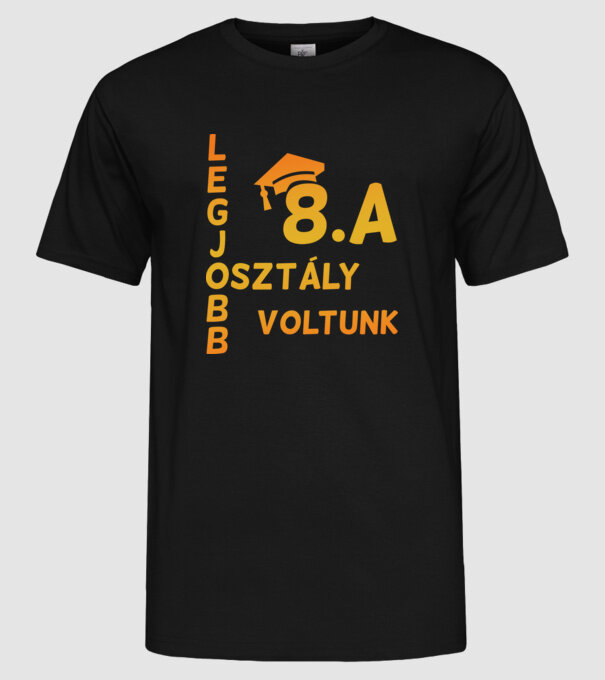  minta fekete pólón