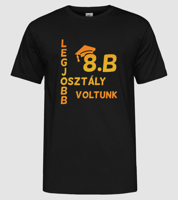  minta fekete pólón
