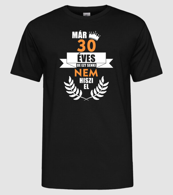  minta fekete pólón