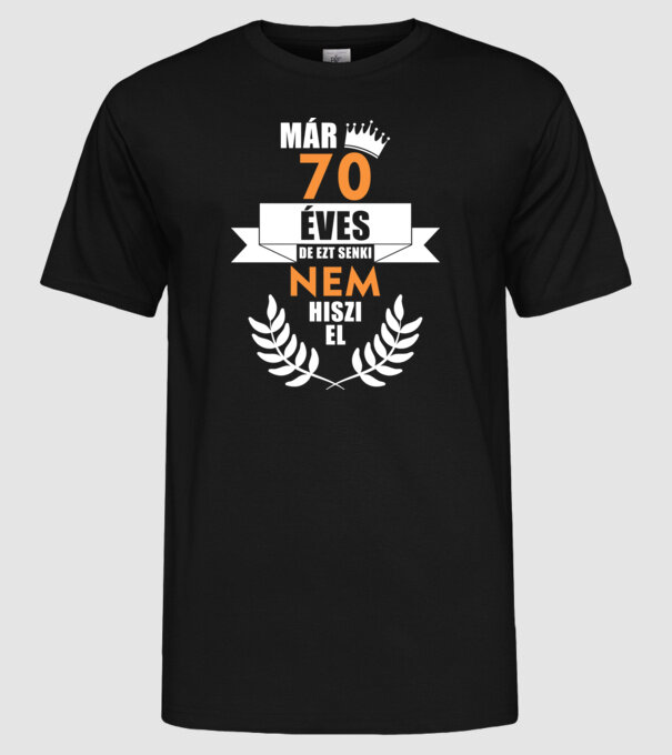  minta fekete pólón