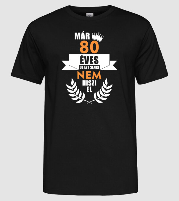  minta fekete pólón