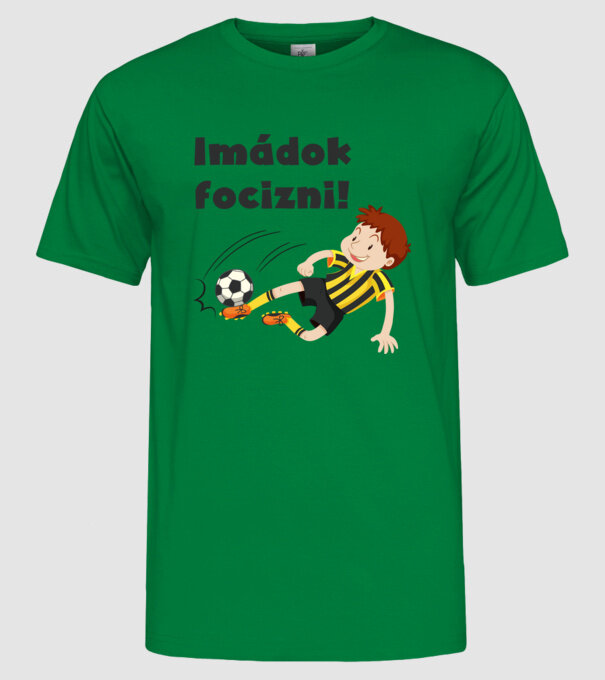  minta zöld pólón