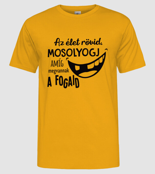  minta sárga pólón