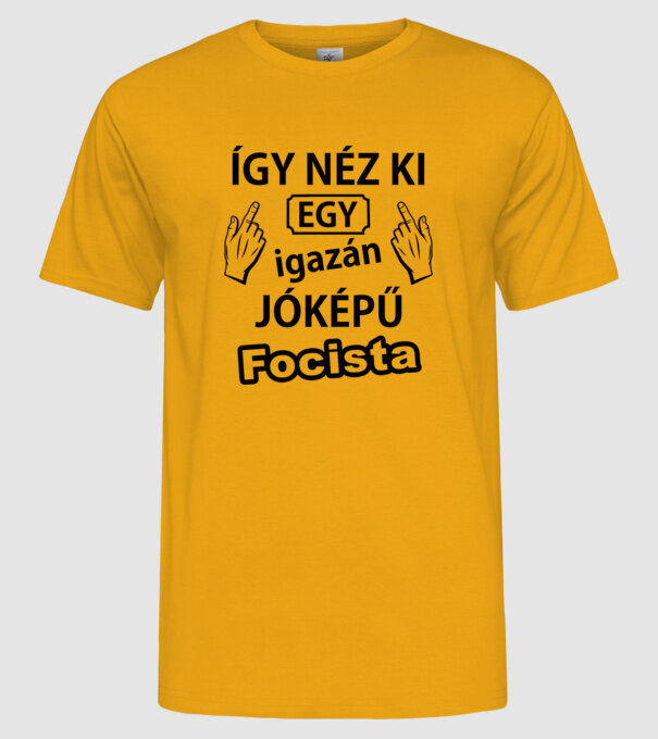  minta sárga pólón