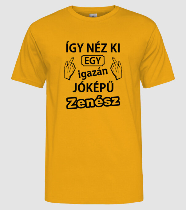  minta sárga pólón