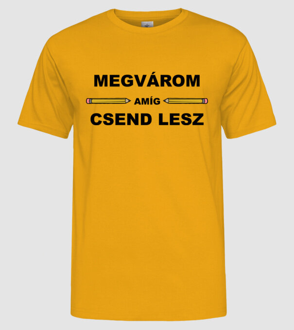  minta sárga pólón