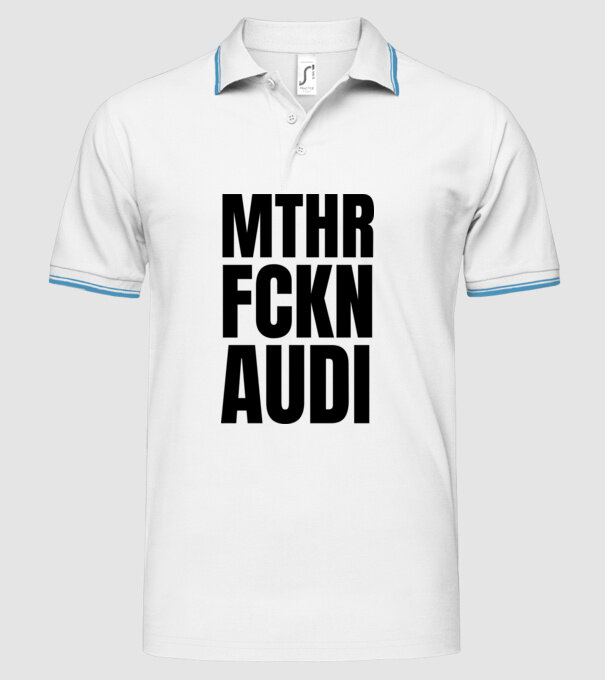  minta fehér pólón