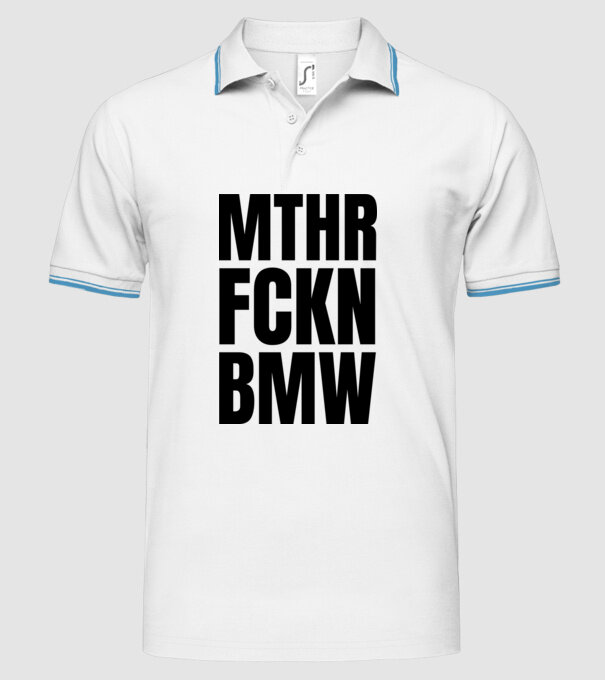  minta fehér pólón