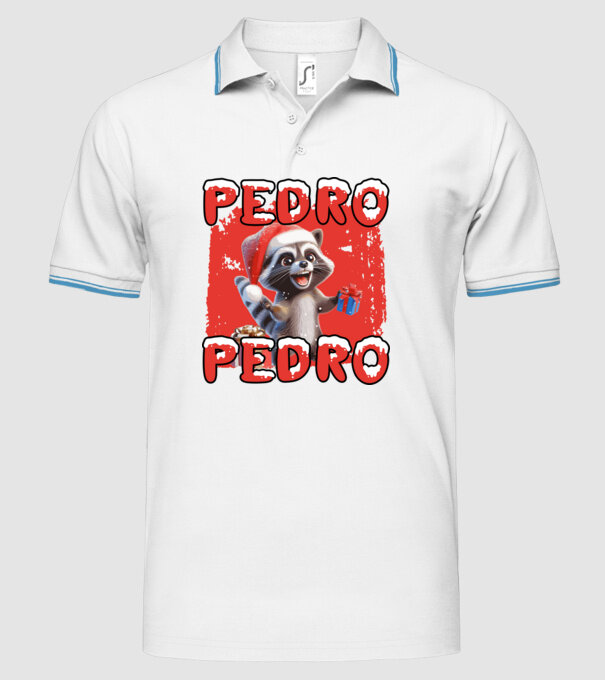  minta fehér pólón