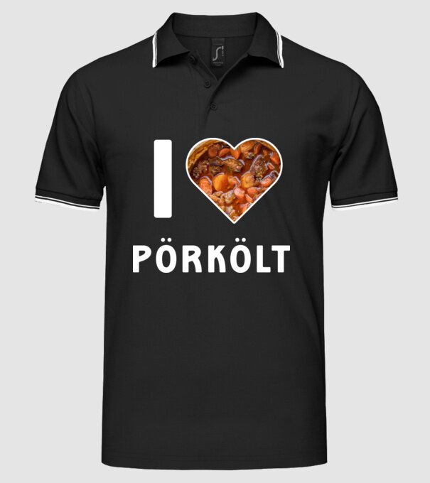  minta fekete pólón