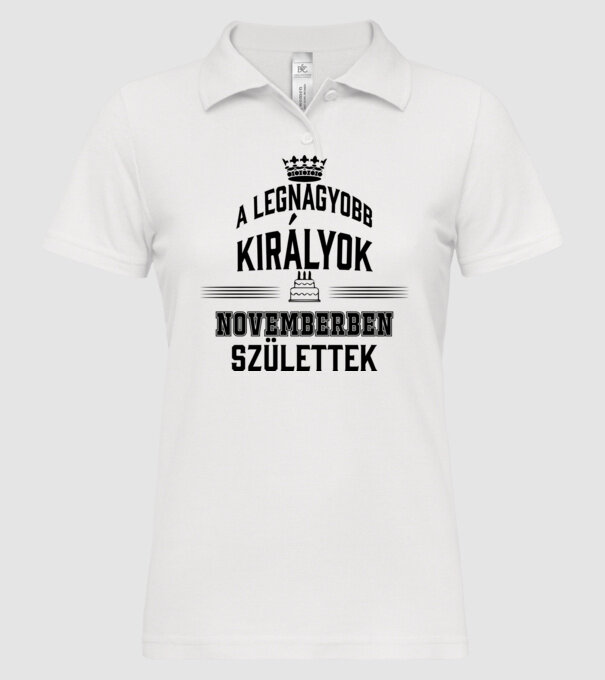  minta fehér pólón