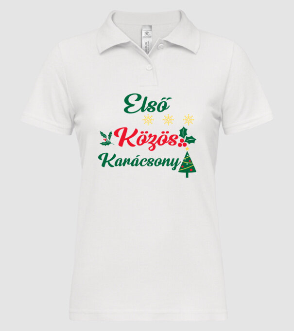  minta fehér pólón