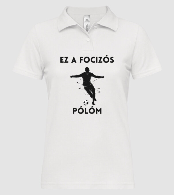  minta fehér pólón