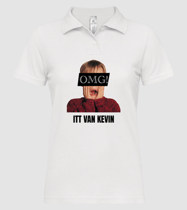  minta fehér pólón