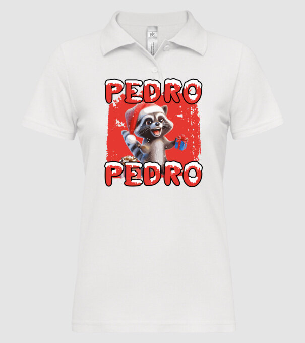  minta fehér pólón