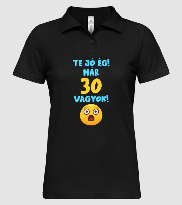  minta fekete pólón