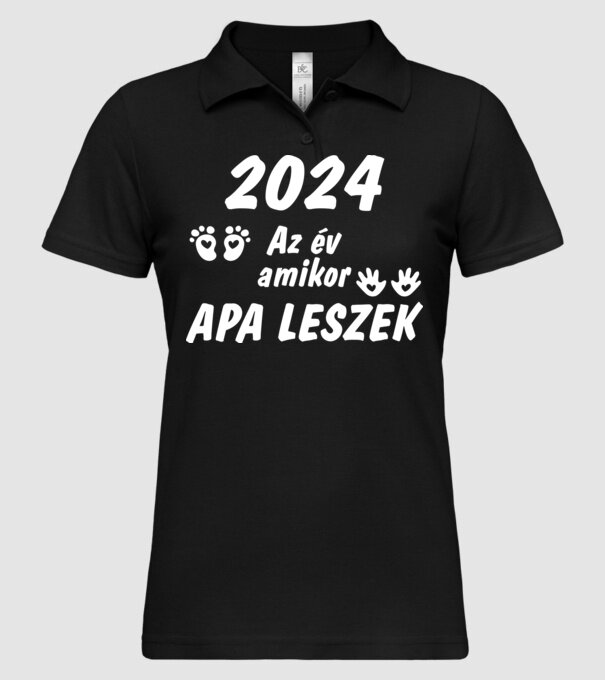  minta fekete pólón