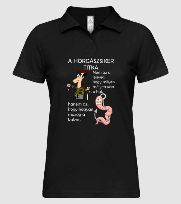  minta fekete pólón