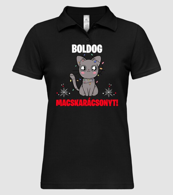  minta fekete pólón